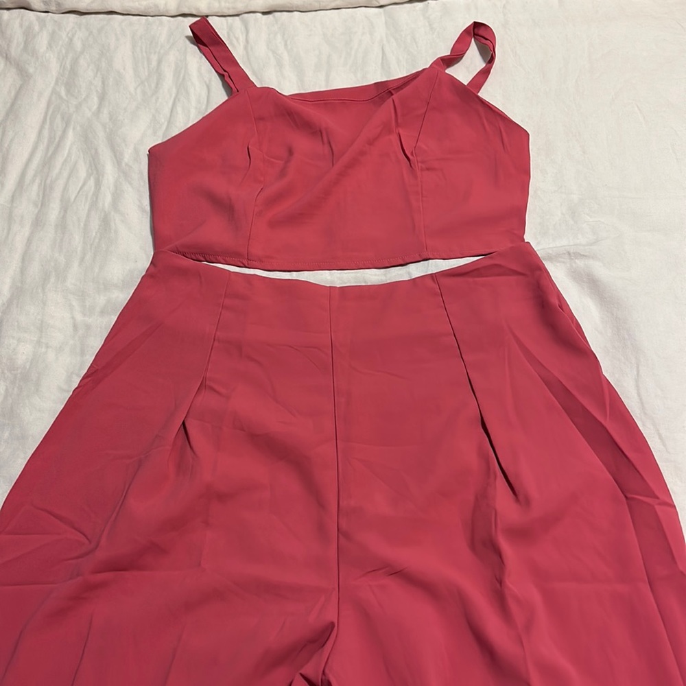Pink two piece set